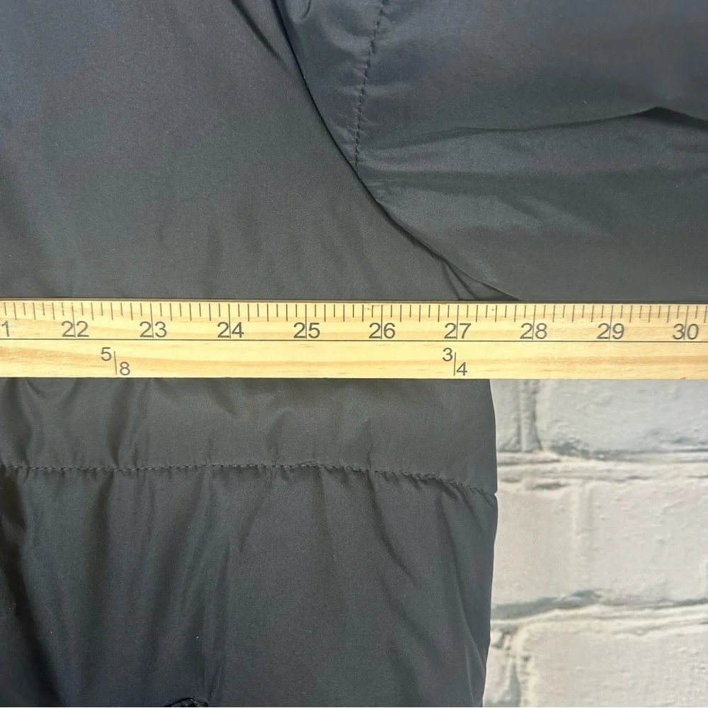 True Religion Mens Black Heavy Puffer Jacket Coat Size 3XL Full Zip Outdoor